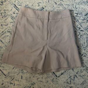 Cute tan silky shorts ( Size 8 , could really be a 6)